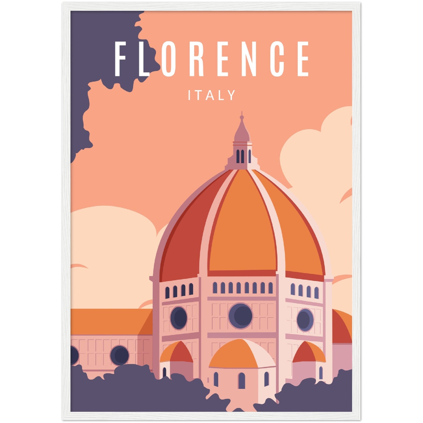 Florence - Duomo Framed Poster