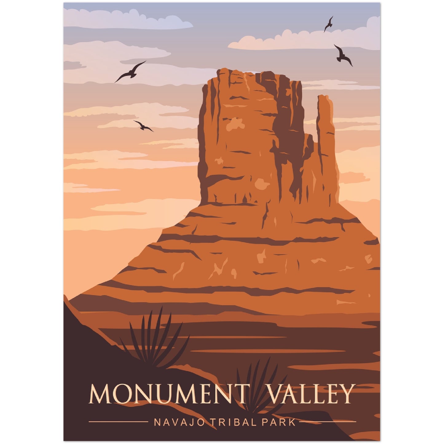 USA - Monument Valley Poster